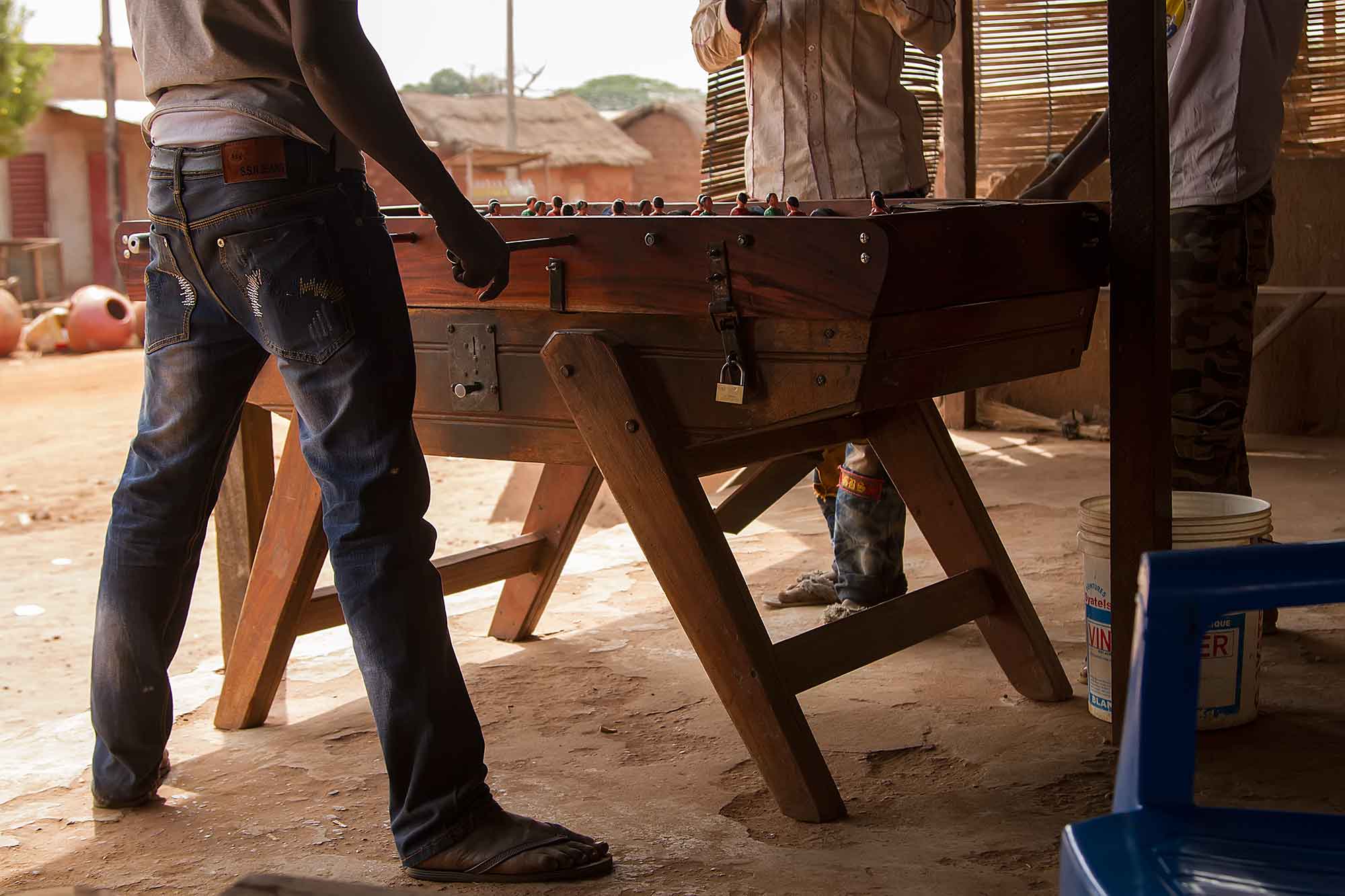 table-soccer-banfora-burkina-faso-africa