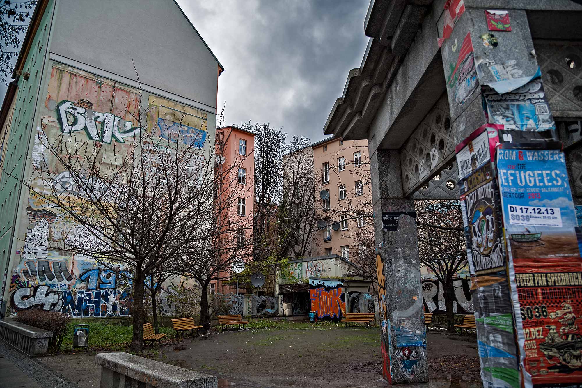 Graffiti in Kreuzberg, Berlin. © Ulli Maier & Nisa Maier