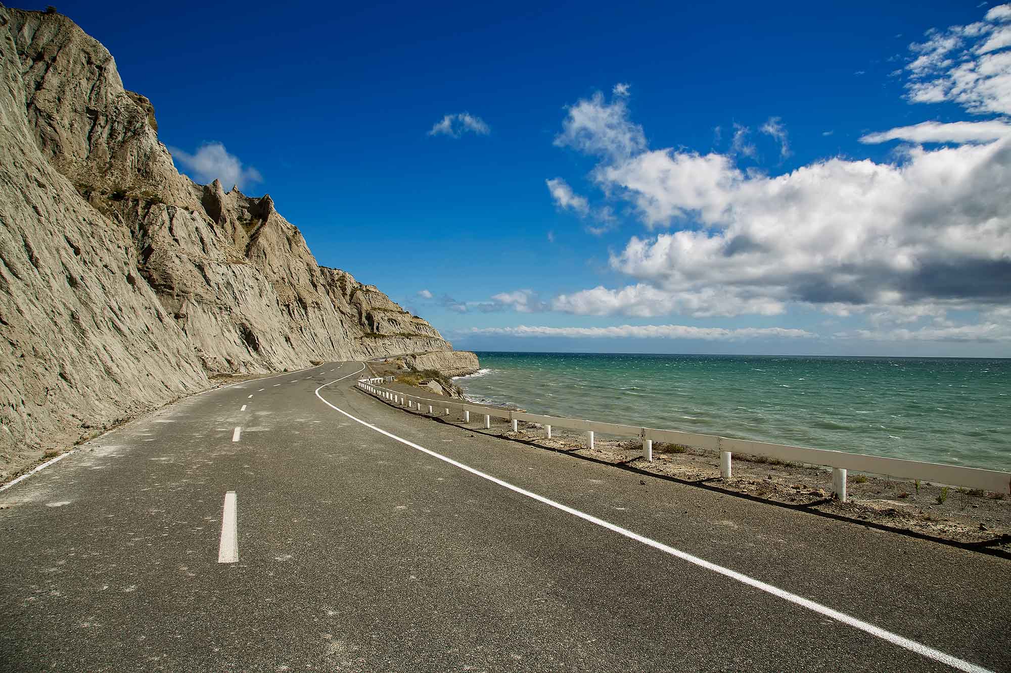 Ocean road on Cape Palliser, New Zealand. © Ulli Maier & Nisa Maier