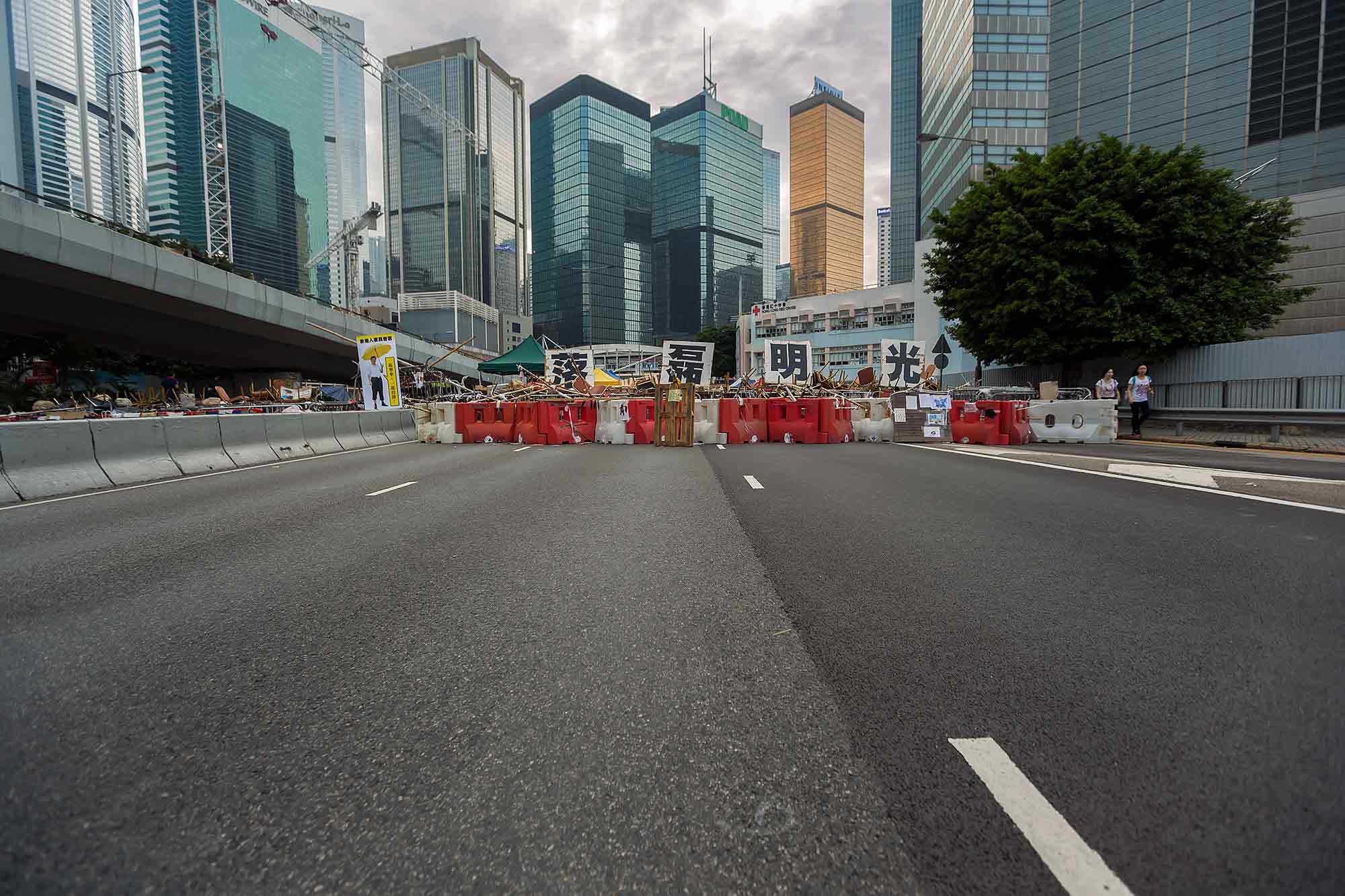 The Umbrella Movement in the Admiralty district, Hong Kong. © Ulli Maier & Nisa Maier