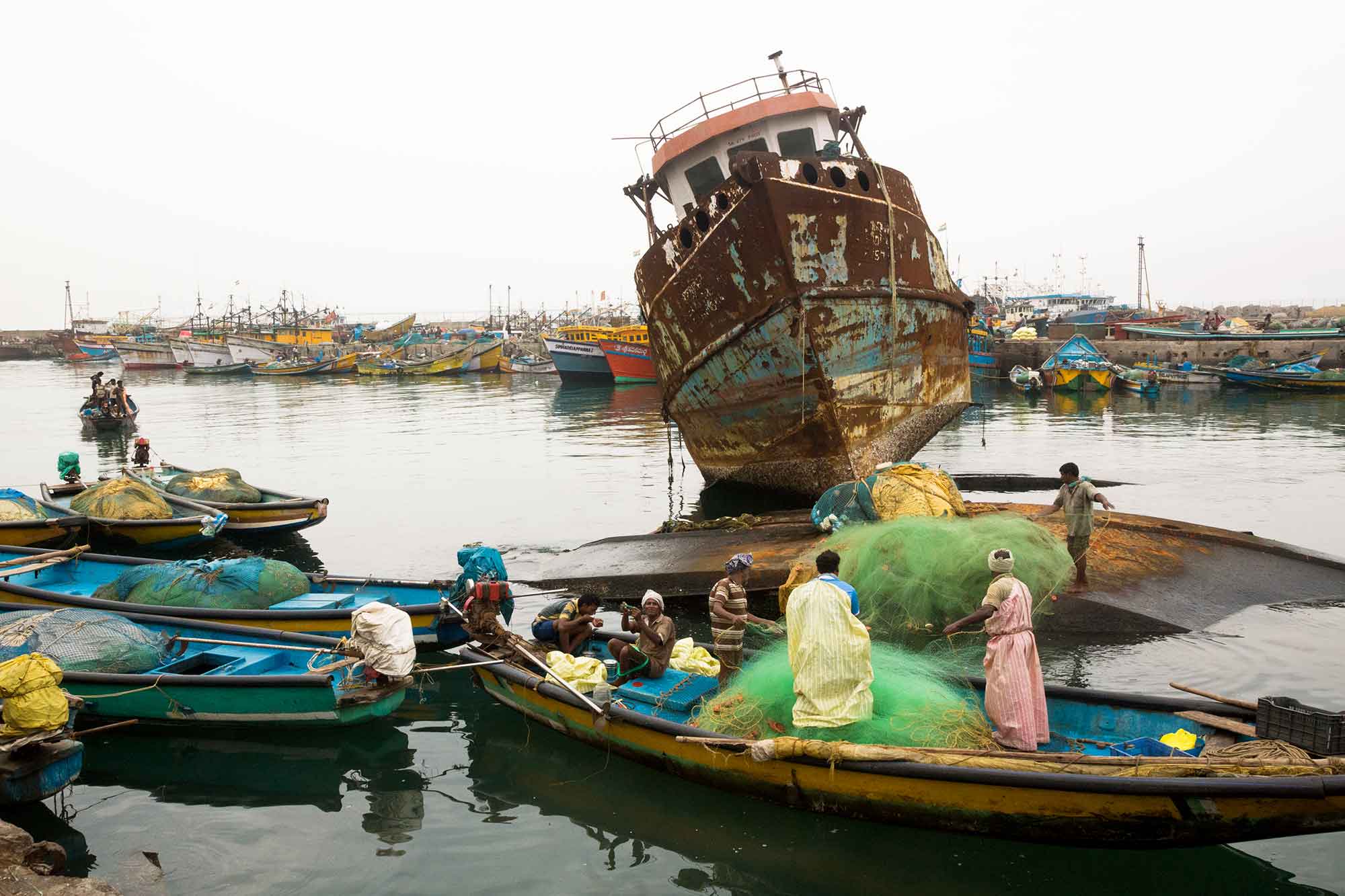 fish-market-harbour-visakhapatnam-india-1