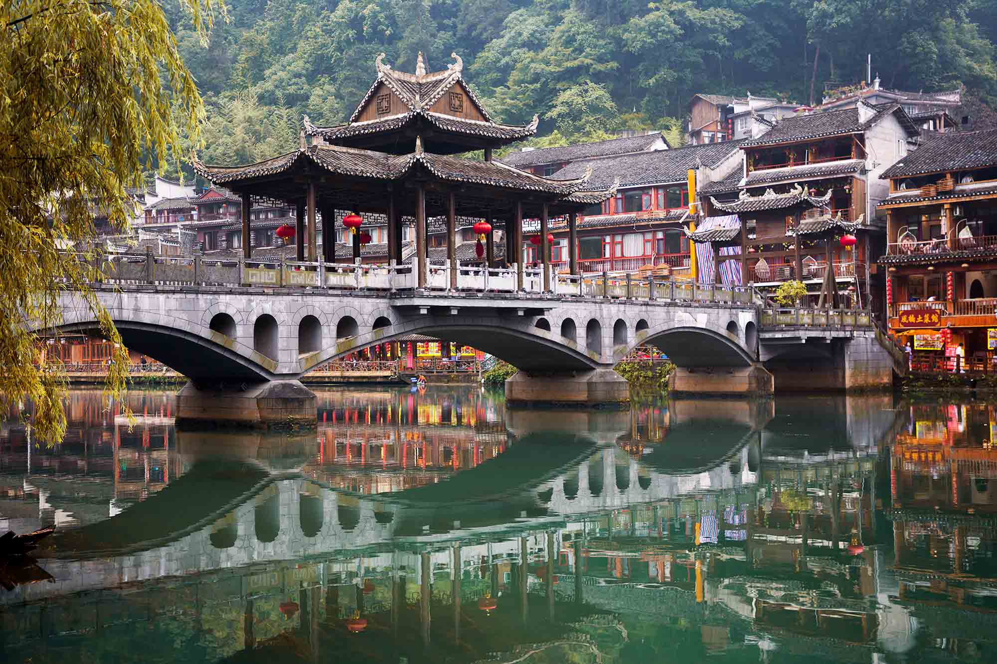 Beautiful Fenghuang town in China. © ULLI MAIER & NISA MAIER